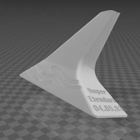 Scale airplane base