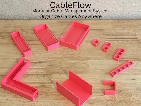 CableFlow - Modular Cable Management System
