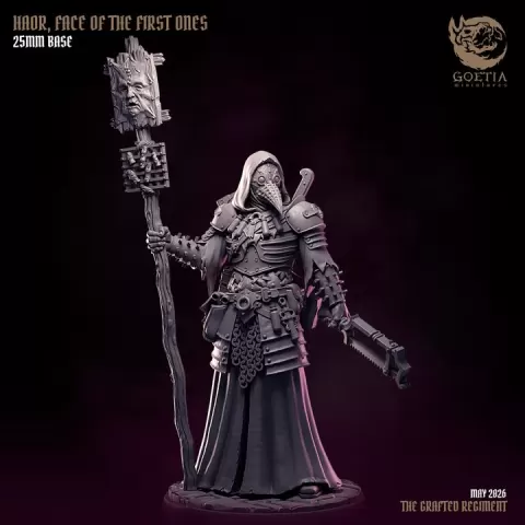 Haor, Face of the First Ones | The Mashtian Confederation by Goetia Miniatures