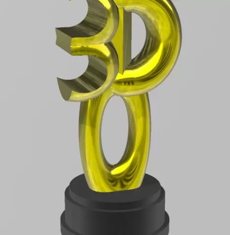 3D trophy