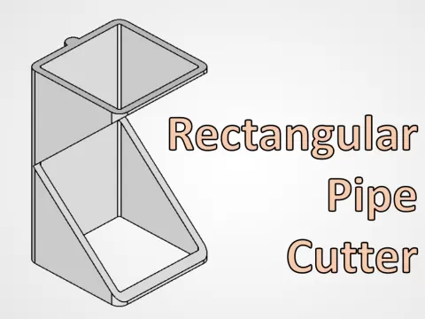 Rectangular Pipe Cutter 90 Angle