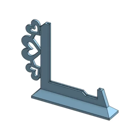 TCG Card Display Frame (Hearts)