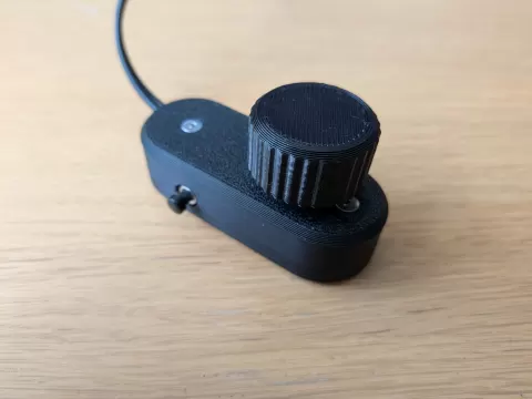 Pong controller (with optional button)