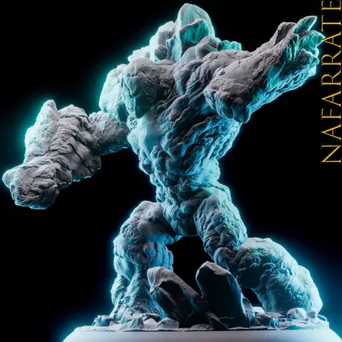 Earth Elemental by Nafarrate Designs