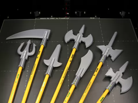 Pencil Polearms