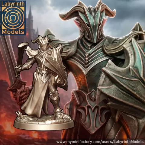 Abyss Knights - 32mm scale by Labyrinth Models