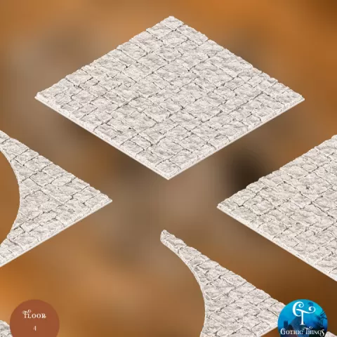 Modular Floor Tiles 4 by Gothic Things