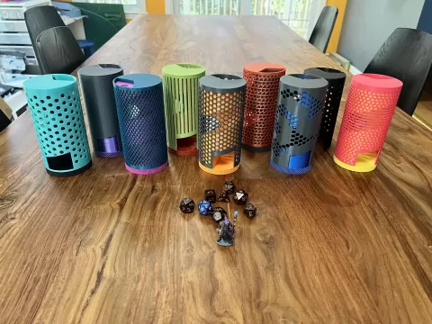 Contemporary Dice Tower/Storage v2
