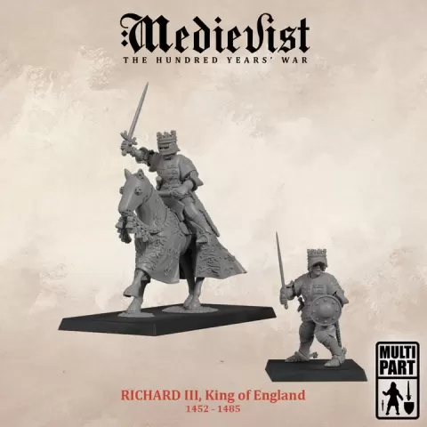 Richard III, King of England / 1452 - 1485 by Medievist: Miniature & Games