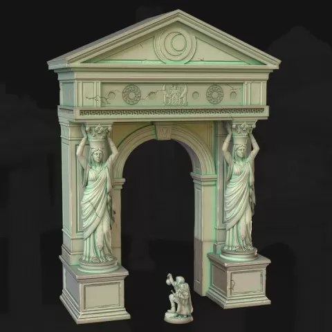 Eclipsed Sanctuaries - Eclipse Gate by 3DHexes