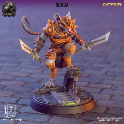 Borga by Clay Cyanide Miniatures