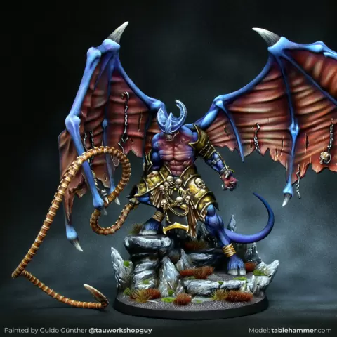 Evolved Ambassador Demon - modular winged demon set by Tablehammer