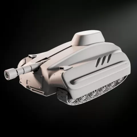 Sci-Fi Tank I by WargamesCo