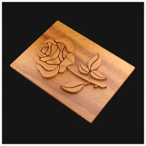 Rose Flower 3D Model