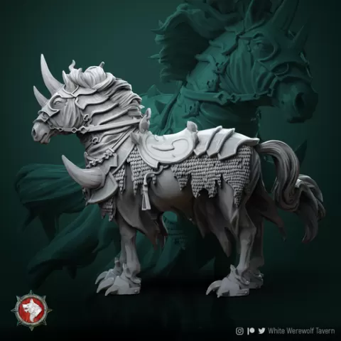 Devil Horse pre-supported