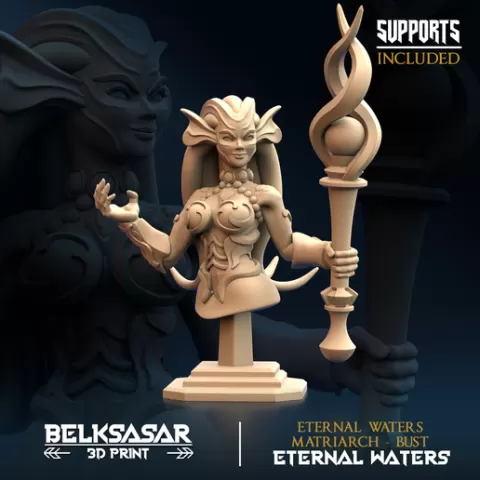 Eternal Waters Matriarch Bust