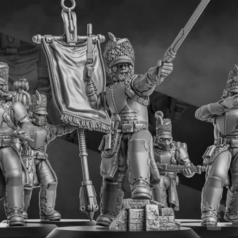 Steamguard Command Squad x5 by dakkadakka.store