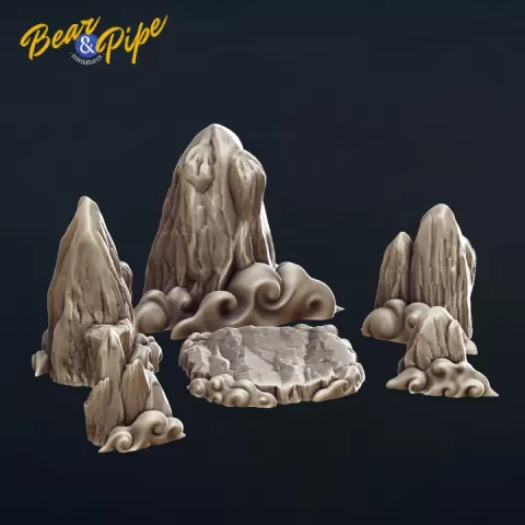 Cloud Mountain - Base Terrain by Bear & Pipe