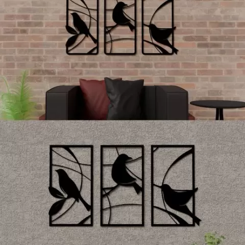 Wall decoration bird