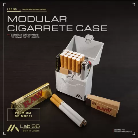Modular Cigarette Case