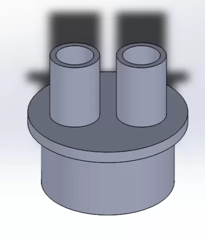 40mm flow adapter