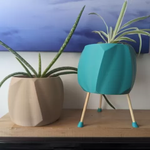 geometric planter