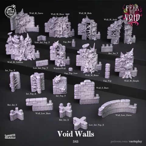 Void Walls (Pre-Supported) by Cast n Play