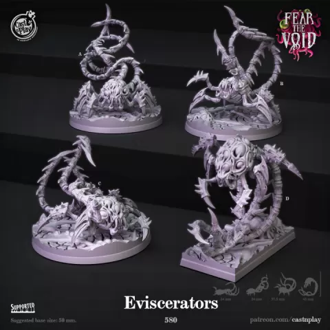 Eviscerators (Pre-SUpported) by Cast n Play