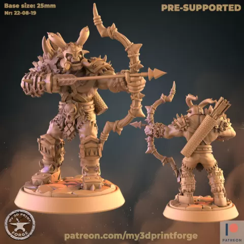 MagHar Orc Hunter by My3DPrintForge