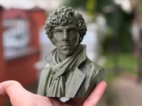 Sherlock Holmes Bust (TV Series) | Fan Art