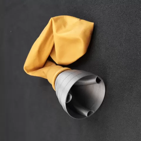 Rocket engine balloon