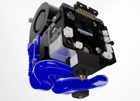 Taurus V5 Cooling Duct for Creality Sprite Extruder, Dual 5015 Fans, Ender 3 S1/S1 Pro/S1 Plus, CR10 Smart Pro (Stock / Spider / Ceramic)