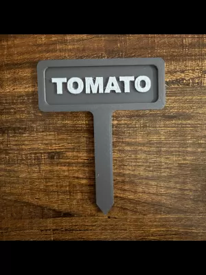 Tomato Garden Marker | 3D Print 3MF