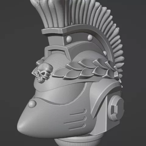 Heroic Scale Prime Retro Captain helmet bit