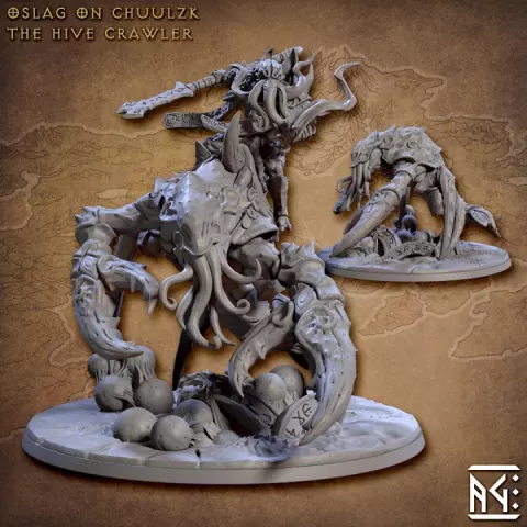 Oslag on Chuulzk the Hive Crawler (Epic Beast/Mount) - Slathaai of House Mora by Artisan Guild