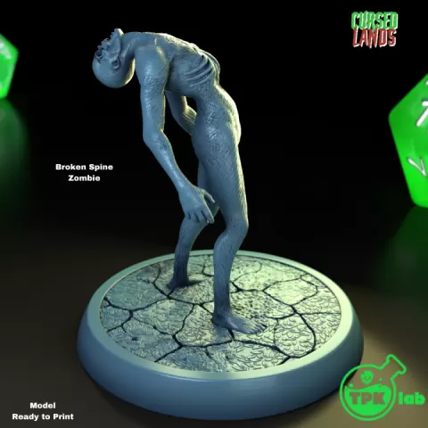 Broken Spine Zombie by TPK Lab