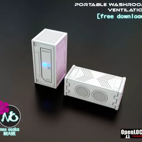 Cyberpunk / Scifi props by Project Mobius