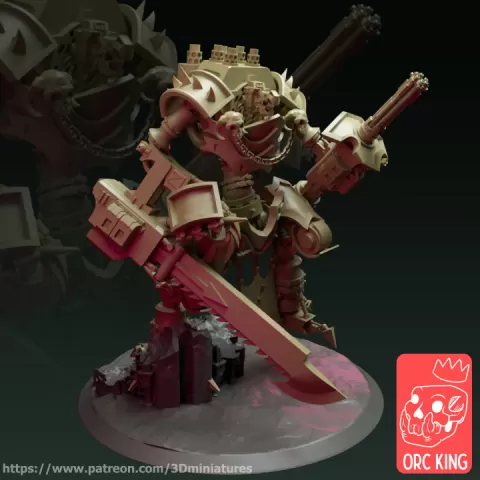 Chaos Predator (Supported) by Orc King Studio