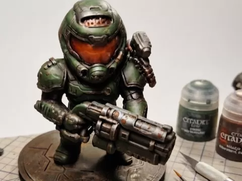 Hell-Fighting Trooper - Action Figure Series #01