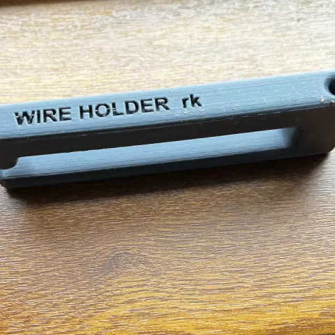 Under table wire holder by MAN vs TECH