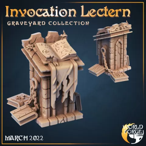 Invocation Lectern by Embernell Studio
