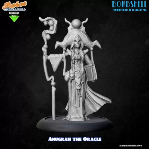 Classic Anugrah the Oracle by Bombshell Miniatures