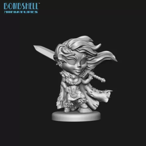 Chibi Ronja by Bombshell Miniatures