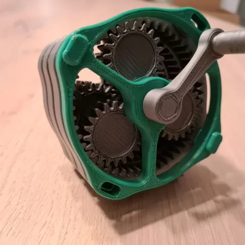 Planetary Gear (Stackable) by B Pouwels