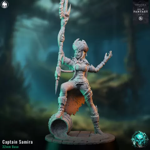 Captain Samira by Fleshcraft Studio