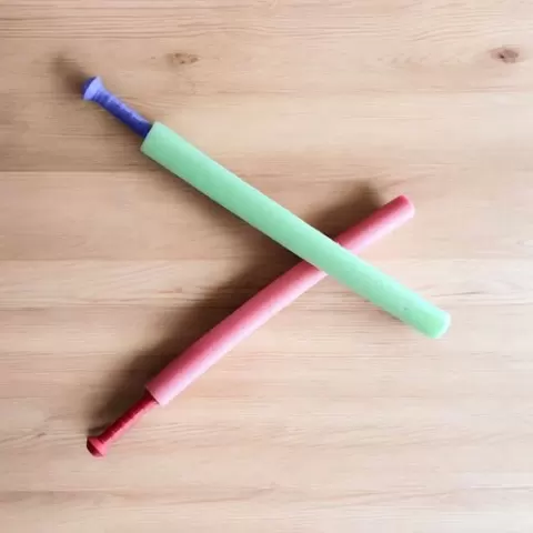 Pool Noodle Sword Handle