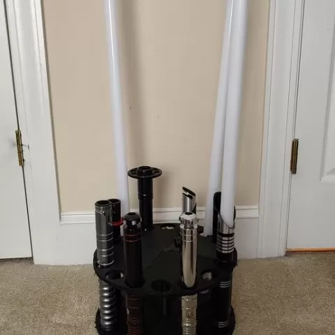 Lightsaber stand