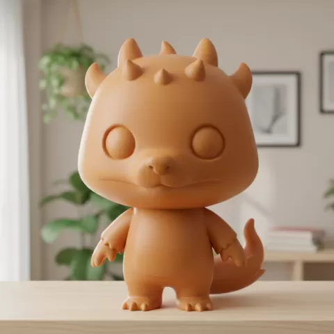 Chibi Basilisk: Witcher Style 🦎🔥