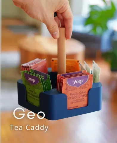 Geo Tea Caddy