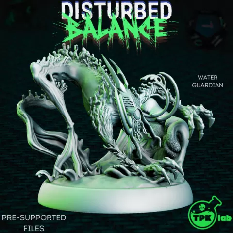 Water Elemental Guardian by TPK Lab